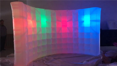 เชิงพาณิชย์งานแต่งงานกำแพงภาพถ่ายพองขนาดใหญ่ที่มีไฟ LED