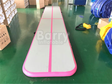 พองเกลือกกลิ้งติดตามอากาศไม้ลอยเสื่อบ้าน Airtrack พรมปูพื้นเสื่อออกกำลังกายสำหรับยิมนาสติก