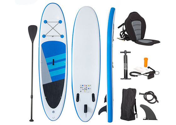 คลื่น Sup สีสันสดใสยืนขึ้น Paddle Board พร้อมที่นั่ง