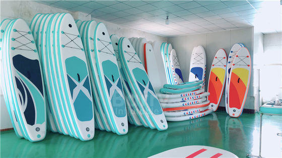 มินิเกมแข่งรถ SUP 10'6 Paddle Board Set ขาตั้งแบบเป่าลมสำหรับเด็กและผู้ใหญ่
