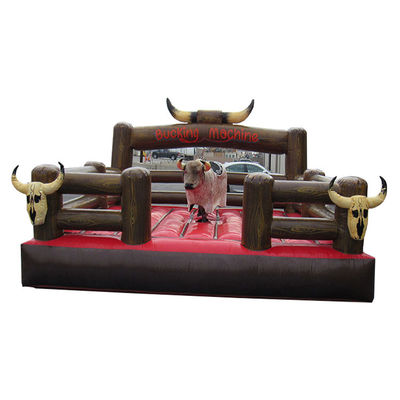 เชิงพาณิชย์ 5 * 5 ม. พอง Rodeo Mechanical Bull Ride