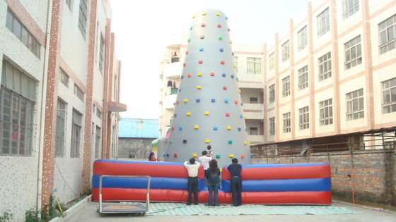 Professional Inflatable Rock Climbing Wall Inflatable Climber Bouncy เกม
