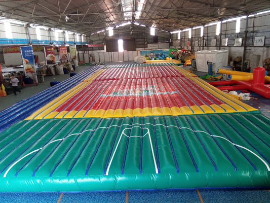 กันน้ำพองลมติดตาม Bouncer กระโดด Tumble Mattress