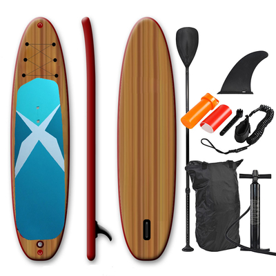 อีพ็อกซี่เรซินที่กำหนดเองไม้ยืนขึ้น Paddle Board Sup
