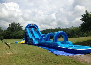 ที่น่าตื่นเต้น 0.55mm พีวีซี Tarpaulin พองใบและสลิปคู่กับสระว่ายน้ำ