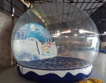 พองหิมะคริสต์มาสหิมะ, PVC Tarpaulin ลูกบอลคริสมาสต์บอลสำหรับกลางแจ้ง