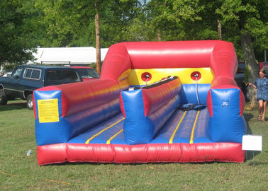 เกมแอ็คทีฟพองที่กำหนดเอง Bungee Run Inflatables สำหรับผู้ใหญ่