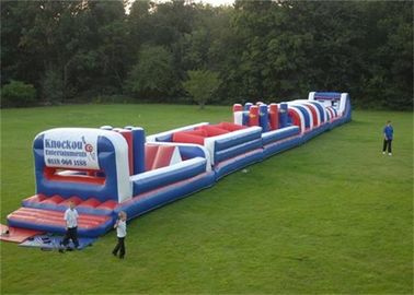 ที่กำหนดเองพองอุปสรรคยาว Bouncer สำหรับเด็กวัยหัดเดินกลางแจ้งเกม