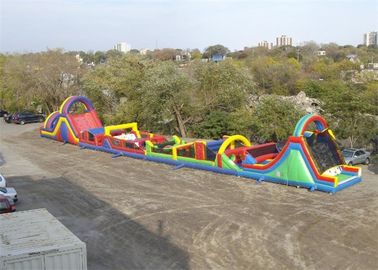 เด็กที่เป็นผู้ใหญ่ / ผู้ใหญ่อุปสรรค Bouncy Inflatables สำหรับเช่า