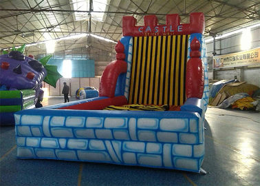 Funny Inflatable เกมแบบโต้ตอบ Sticky Wall กับอุปกรณ์เสริม