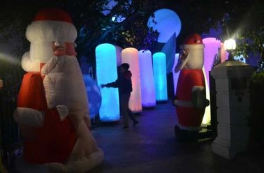 เช่า Waterproof Blow Up โฆษณา Inflatable Led Light สำหรับงานปาร์ตี้