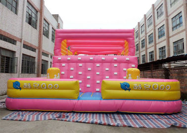 เกม Inflatable น่ารักเป่ากำแพงปีนกำแพงสำหรับเด็ก