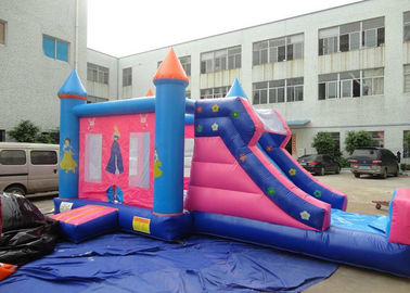 Kids Princess Bouncy ปราสาทภาพนิ่ง Combo สำหรับสวนสนุก Inflatable