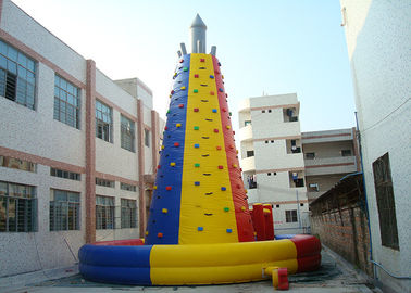 ที่มีสีสัน Inflatable อินเทอร์ในร่ม inflatable เช่าปีนกำแพง