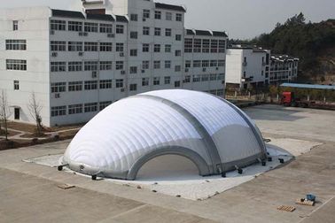 EN71 0.55mm PVC นิทรรศการการค้าขนาดใหญ่นิทรรศการ Inflatable เต็นท์สำหรับการโฆษณา
