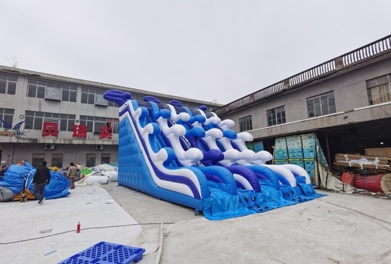 Outdoor Cool Wave สไลด์น้ำทำให้พอง 10mL * 7mW * 6mH Customized
