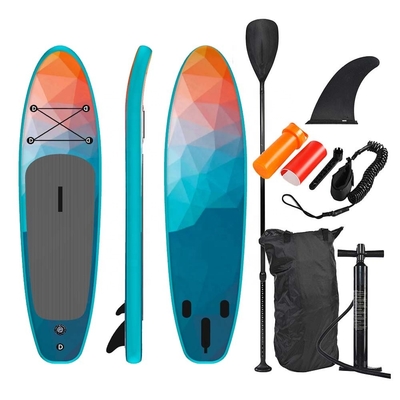 280lbs ความจุคาร์บอนไฟเบอร์ Paddle Board Set Sup 6 Person