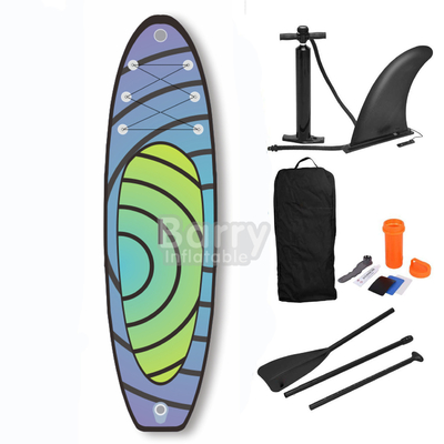 ง่ายต่อการควบคุม Inflatable Sup Board Stand Up Paddle Surf Water Play Equipment