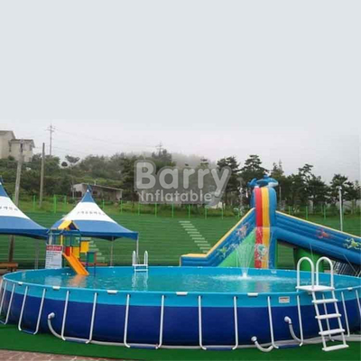 ที่กำหนดเอง สระน้ำแบบพกพา สระว่ายน้ำคอนเทนเนอร์เคลื่อนที่รอบ