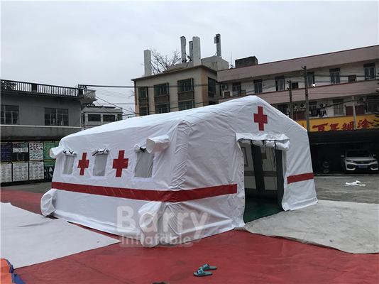 Air Tight Tarpaulin เต็นท์ทหารทางการแพทย์พองสำหรับ Shelter
